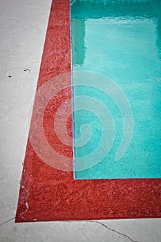 Pool Corner Letter L