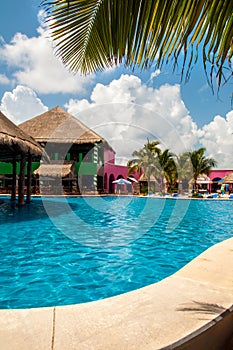 Pool in costa maya