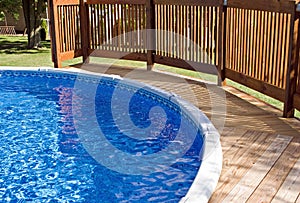 Pool Deck and Railing