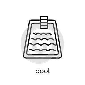 Pool icon from Hotel collection.