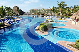 Pool and Jacuzzi