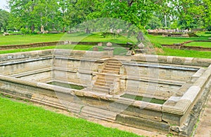 The pool of Jetavana Vihara