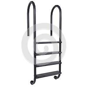 Pool Ladder isolated on white background