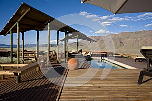 Pool of a Lodge in Namibia