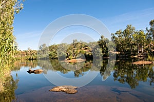 Pool at Manning Gorge, Australia