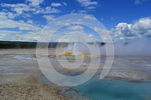 Pool National-park Yellowstone