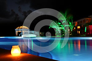 Pool at Night