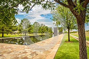 Pool of the Oklahoma National Memorial