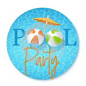 Pool Party Invitation