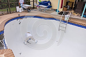 Pool plaster resurfacing Diamond Brite