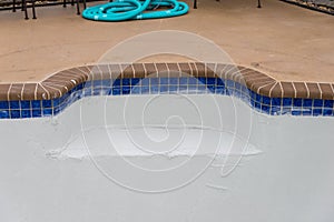 Pool plaster resurfacing Diamond Brite Detail