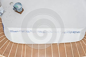 Pool plaster resurfacing Diamond Brite Detail