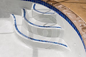 Pool plaster resurfacing Diamond Brite Detail