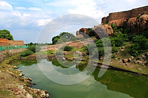 Pool of port landscape