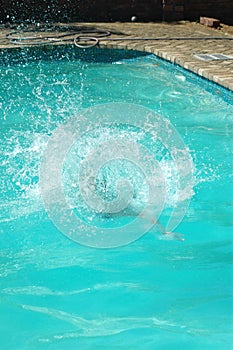 Pool splash