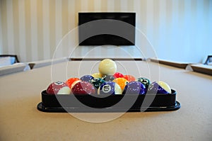 Pool table & balls