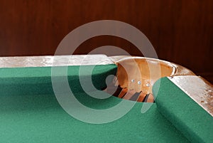 Pool Table Corner Pocket