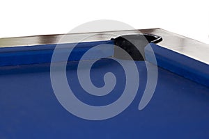 Pool table corner pocket