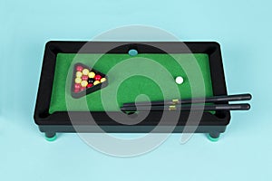 pool table toy plastic