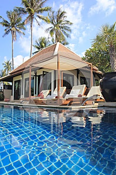 Pool villa ko samui beach vacation thailand