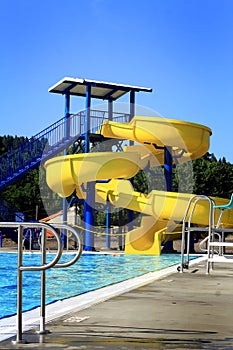 Pool Water Slide