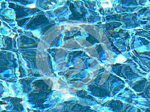 Pool Water Texture Reflections photo