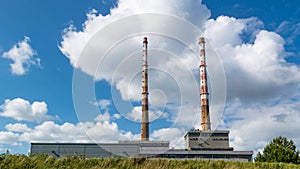 Poolbeg Generating Station in Dublin