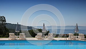 Poolside at le lavandou