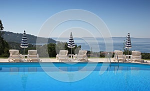 Poolside at le lavandou