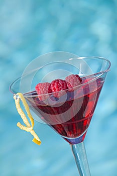 Poolside Raspberry Cosmopolitan