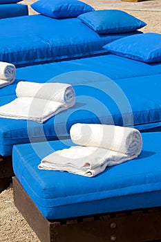 Poolside towels