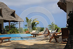 Poolside In Zanzibar