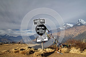 Poon Hill view point photo