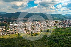 Poor neighborhood in Sao Paulo, Brazil