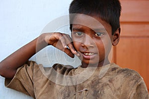 Poor Uneducated Boy from Rural India