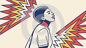 Pop Art Comic Book Explosion Frame, vector design Generative AI