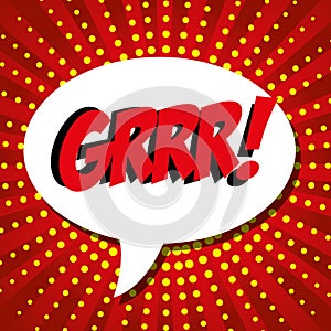 Pop art and comic design