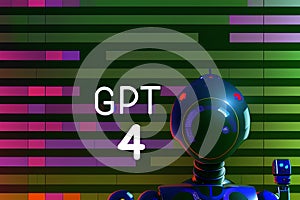 Pop art, GPT 4, AI, ai Robot, ai projects, ai illustration, poly mode, digital art. photo