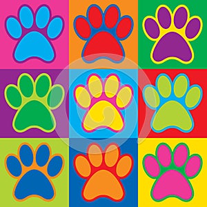 Pop Art Paws