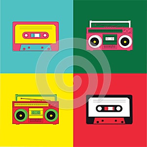 Pop Art Radio Cassette photo