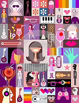 Pop Art vector design