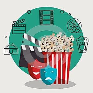 Pop corn cinema enterainment