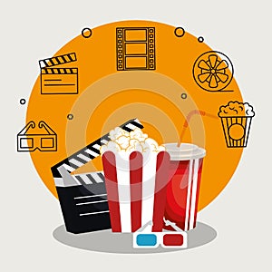 Pop corn cinema enterainment