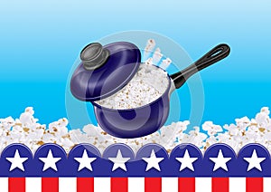 Pop corn pot