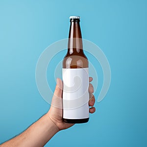 Pop-culture-infused Consumer Culture Critique: Algeapunk Inspired Beer Bottle photo