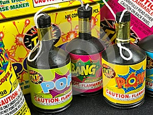 Pop Its and Party Poppers, Low Grade Fireworks