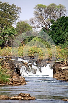 Popa Falls on the Okavango River photo