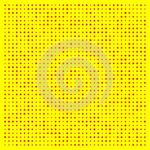 Popart dutone, red-yellow vector texture, patttern