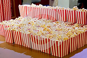 Popcorn box for the movies