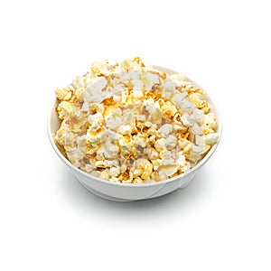 Popcorn in einer schale